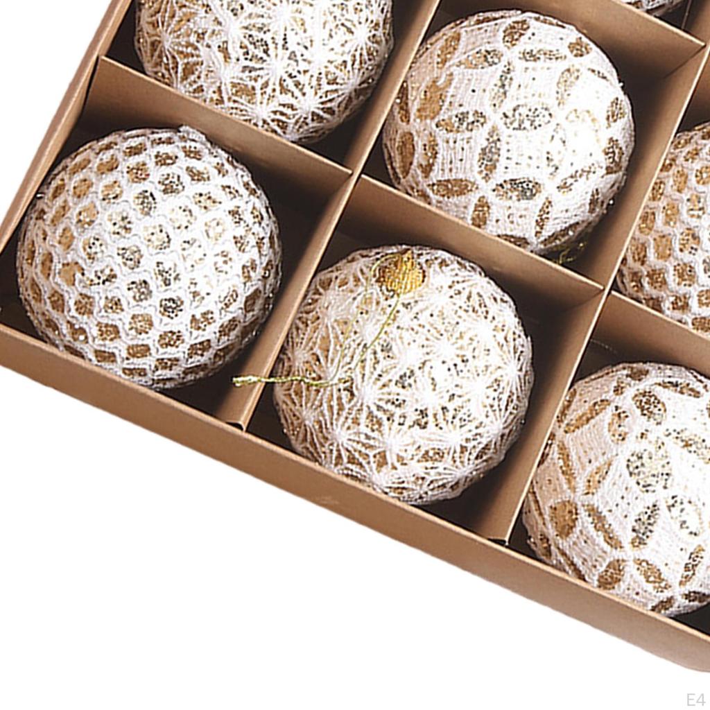 9 Christmas Ornaments for Tree Decorations Party Favors Hanging Accessories Bedroom Bar