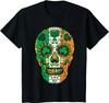 Irish Sugar Skull St Patricks Day T-Shirt New Arrivals 2023 Men Tshirt Oversized T Shirt Cotton Daily Four Seasons Tees