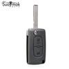 [SUAYMAK] Автомобильный ключ дистанционного управления для Citroen 2 кнопки/433 МГц/ID46 PCF7961 чип/HU83/VA2/FSK/CE0536