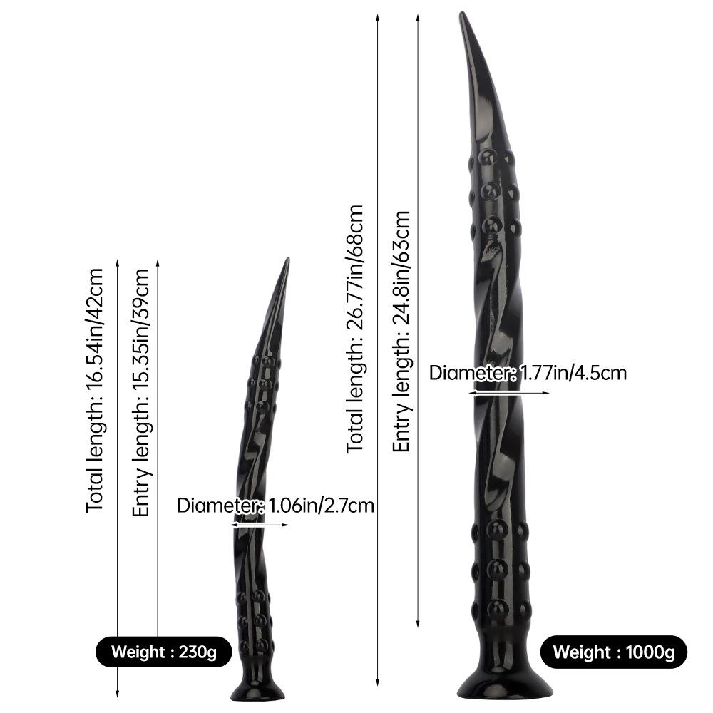 Очень длинная черная ПВХ анальная пробка анальный дилататор секс-игрушка страпон пенис реалистичный член большой член фистинг