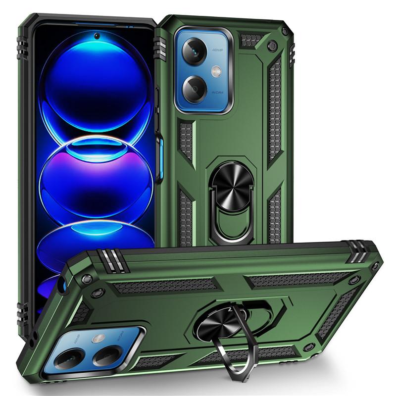 Для Xiaomi Redmi Note 12 4G Note12 Pro+ чехол противоударный прочный бронированный чехол для Redmi Note 12 Pro Plus чехол с магнитным кольцом-держателем