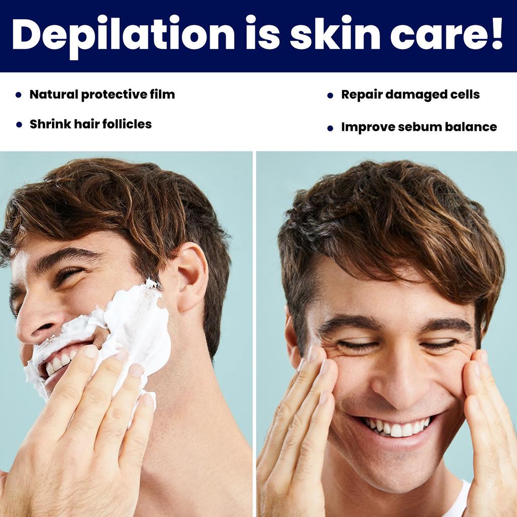 East-Moon Men'S Hair Removal-Cream, Gentle And Non Irritating For Removing Beard, Body, Armpit Hair, And Chest Hair