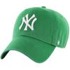 New York Yankees MLB Clean Up Cap, Mens Green Cap