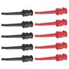 5 Sets Test Hook Welding Type Multimeter Mini Grabber Clips for Circuit Testing J.30007