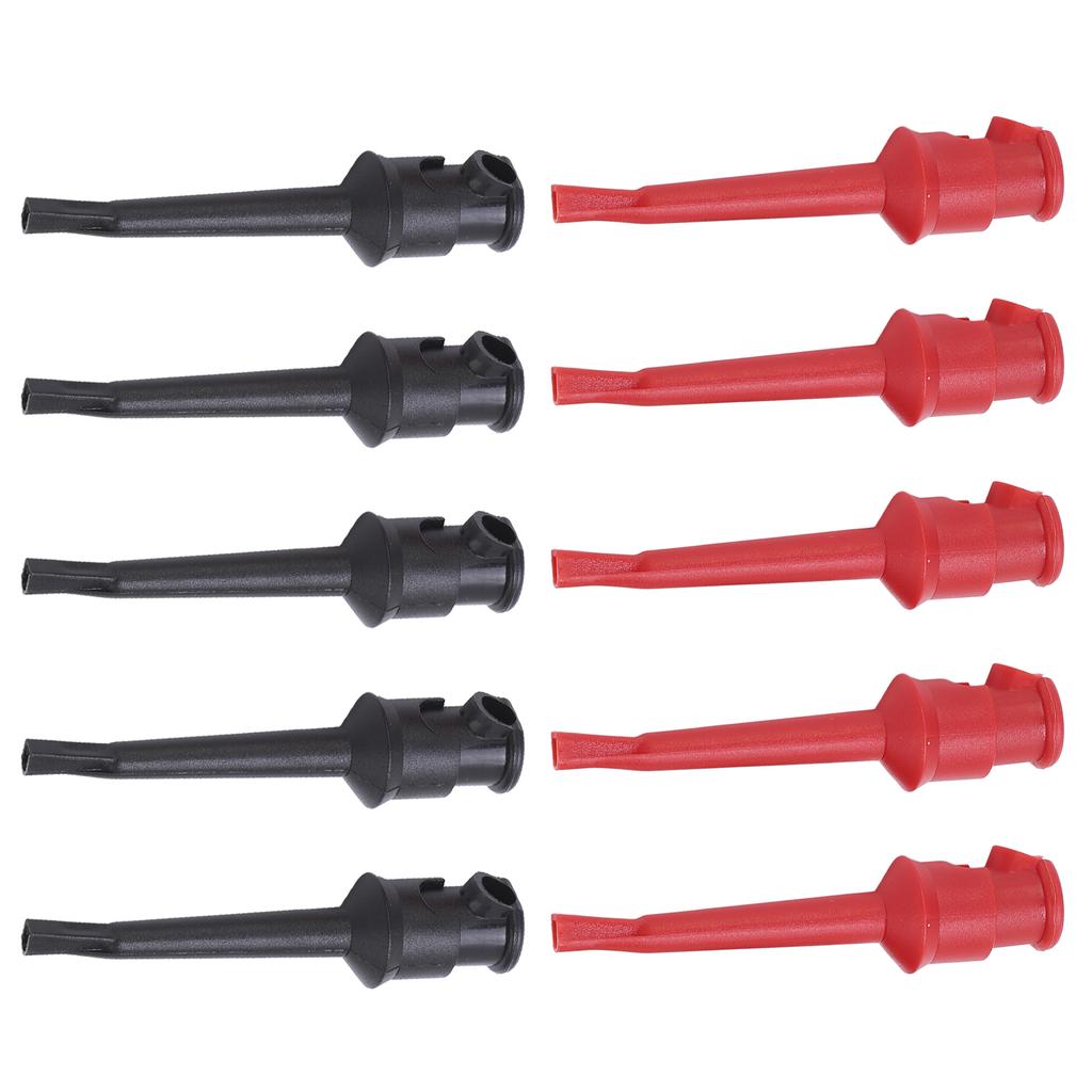 5 Sets Test Hook Welding Type Multimeter Mini Grabber Clips for Circuit Testing J.30007
