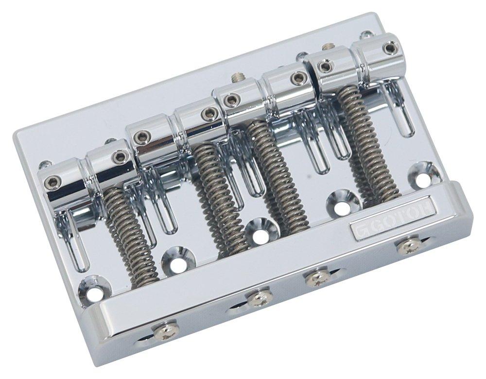 GOTOH Bass Хромированный мост, (П201Б-4С) 201Б-4С
