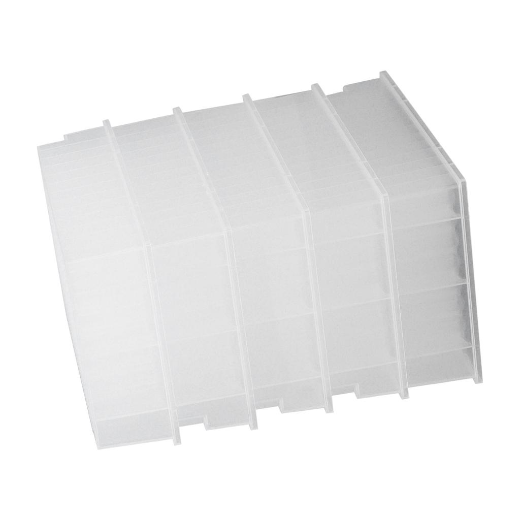 5PCS Deep Well Storage Plate PP Plastic 32mm Height 96 Round Holes Laboratory Deep Well Plate