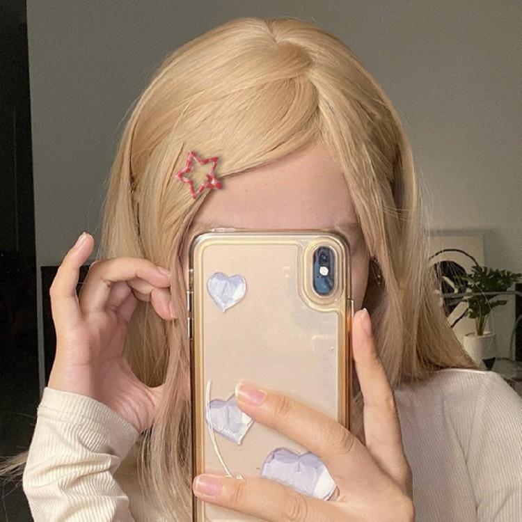 10 лотов Привлекательная решетчатая звезда Заколка для волос Детская Мультяшная Унисекс Зажим для волос для украшения причесок в различных ситуациях