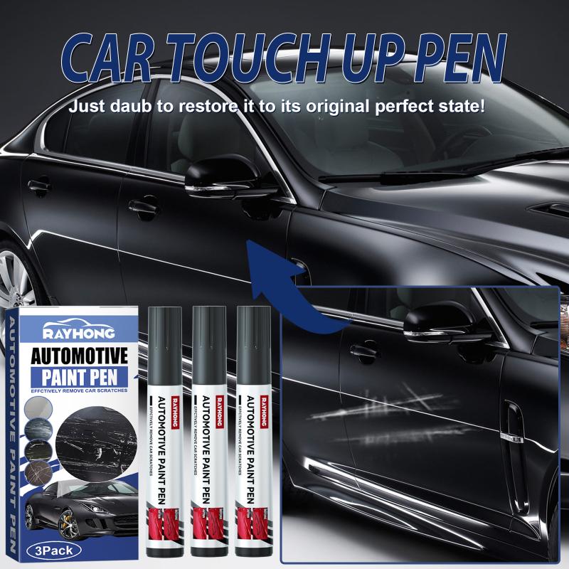 Auto Car Paint Touch Up Pen Remover for Black White Vehicles Universal Applicator for Fast and Easy Surface Repairs
