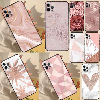 Love Rose Gold Style Phone Case For Samsung Galaxy S25 S26 Ultra S20 S21 S22 S23 S24 Plus S10 S25 FE Back Cover