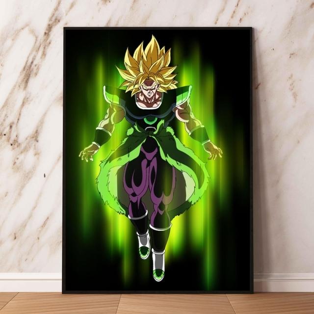 Семь фигурок Dragon Ball, принты и принты, высококачественное искусство для украшения стен гостиной