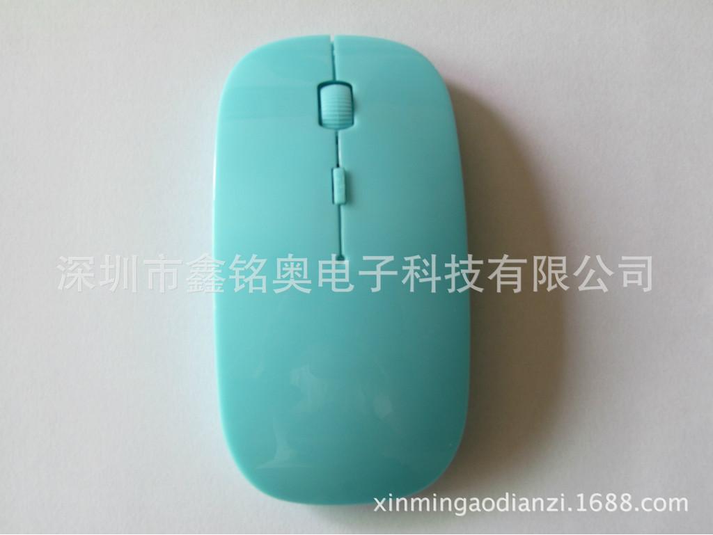 Изящная эргономичная 2,4G ультратонкая USB оптическая беспроводная мышь для компьютеров и ноутбуков