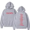 Autumn Damn Rapper Kendrick Lamar Hoodies Pglang Mr Morale The Big Steppers Album Tracklist Sweatshirt Men Womens Hoodie