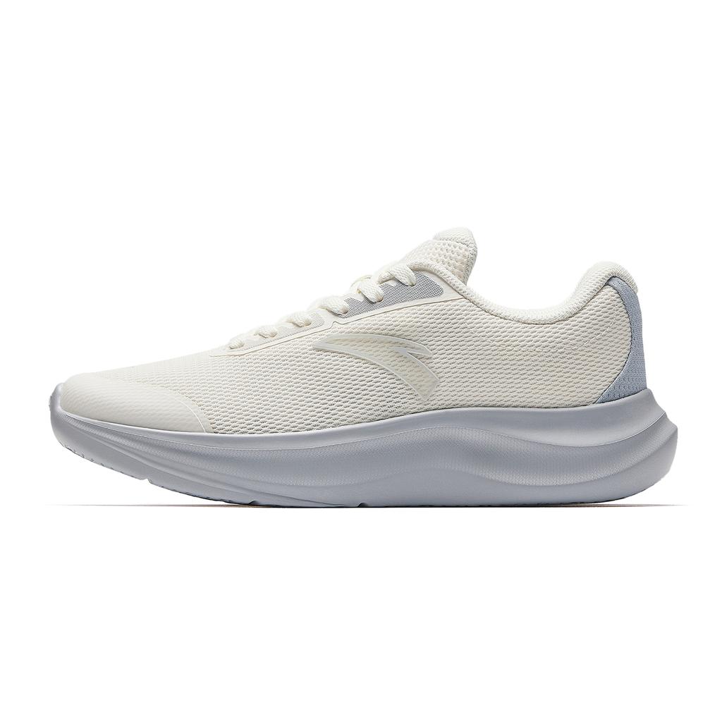 Anta Fashion Trend Shock Absorbing Non-Slip Wear-Resistant Low-Top Casual Running Shoes Women Sneaker Light-Gray 922545505-3