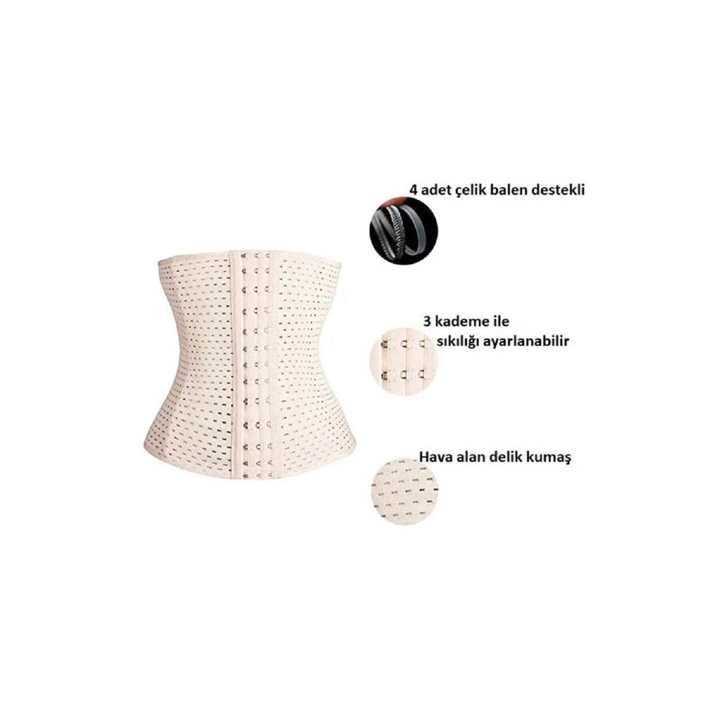 Женский 3-уровневый корсет для подтяжки талии и похудения после родов.