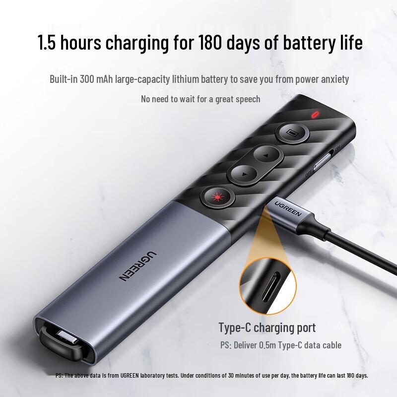 Ugreen Беспроводной лазерный пульт для презентаций