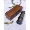 Antique Telescope I Pirates Spyglass I Handheld Royal Navy Telescope I With Wooden Box I Graduation Gift, Boating Gift