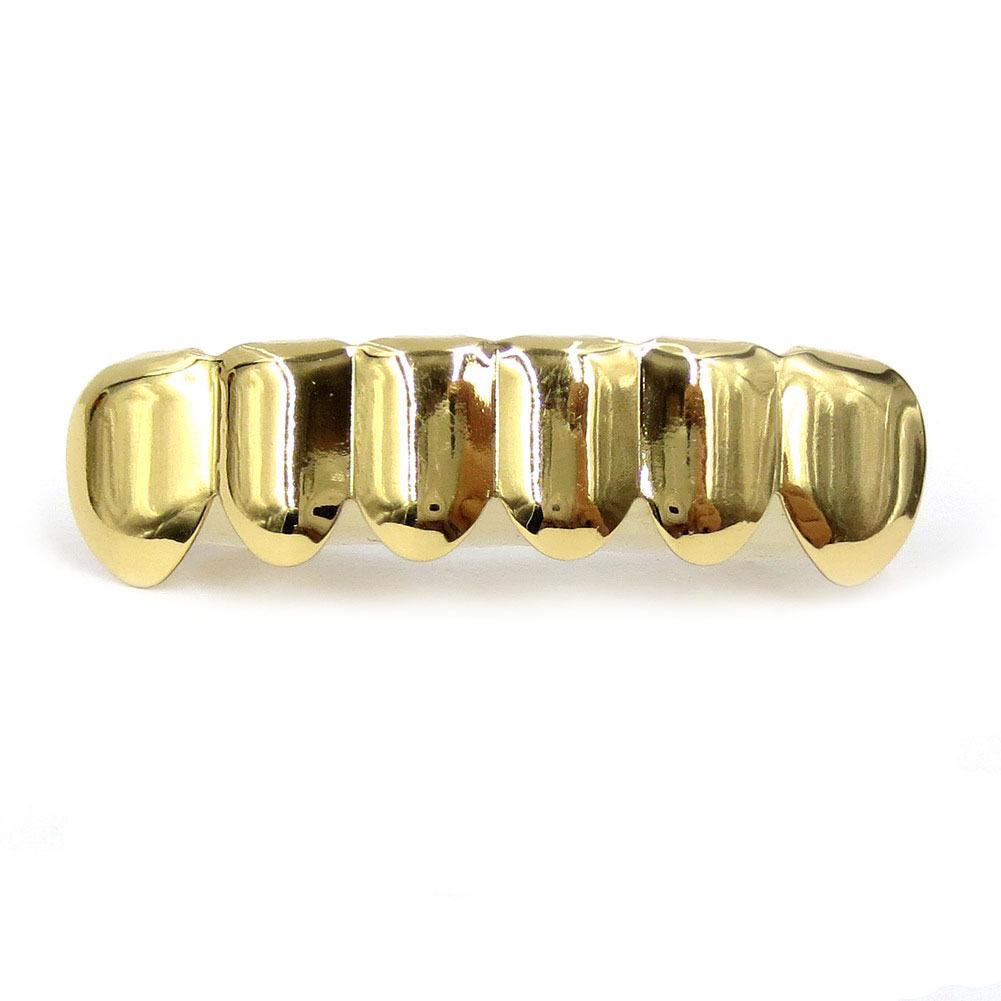 HIPHOP Персонализированные Позолоченные Зубные Решетки Grillz Украшение для Хэллоуинской Вечеринки
