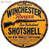 Винтажная металлическая табличка Winchester Bullets Настенный декор Бар Паб 8x8 дюймов