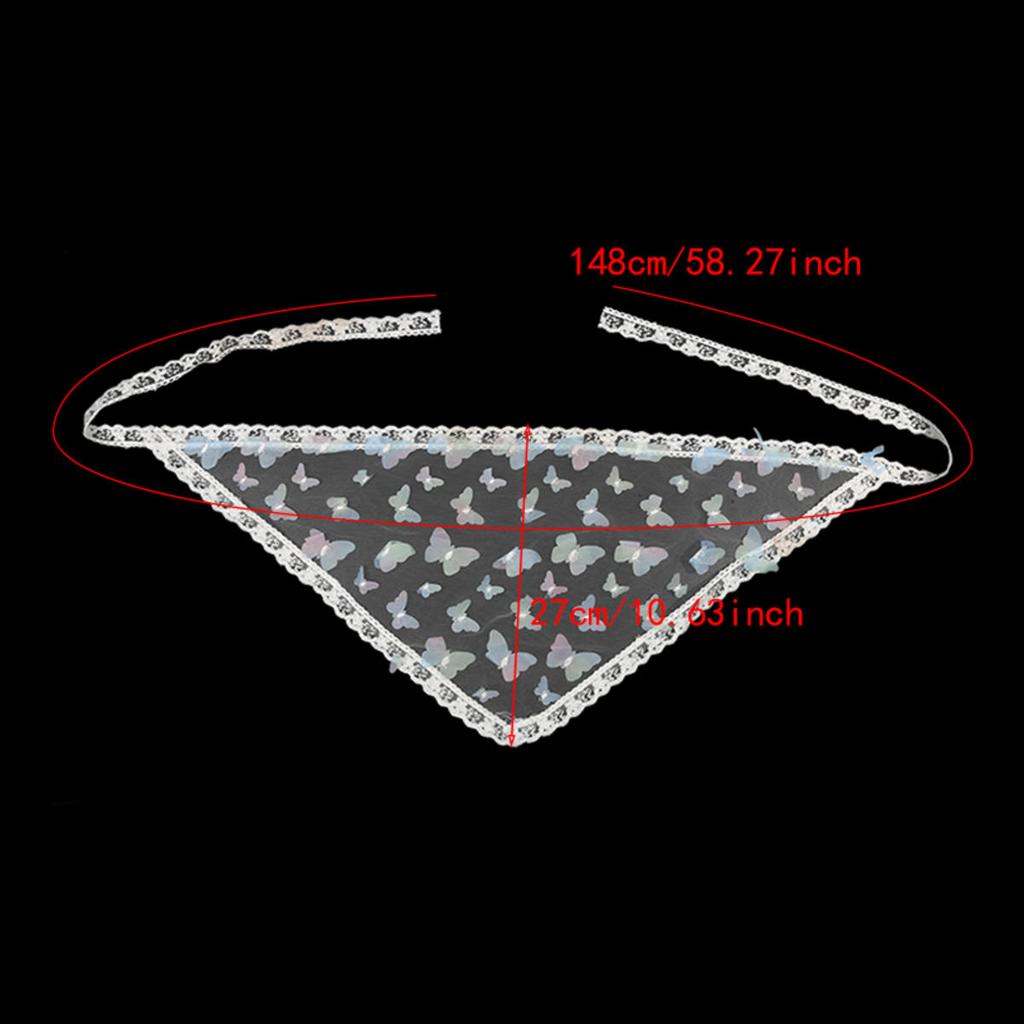 Double-use Lace Trim Hair Scarf Early Spring Butt Curtain Small Apron A-Line Half Skirt Fashion Ins Style Stacked Short Skirts