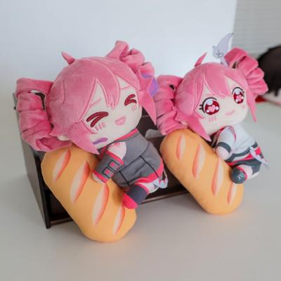 Новая Касанэ Тэто с багетом Плюшевая игрушка Мягкая кукла Набивная плюшевая фигурка Аниме Косплей Мультфильм Подарок на день рождения Подарок Фанатам Девочка