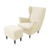 3x и Wingback для защиты 3-х частей, легко чистится, легкая защита 3x эластичный и пуфик чехол, легко чистится