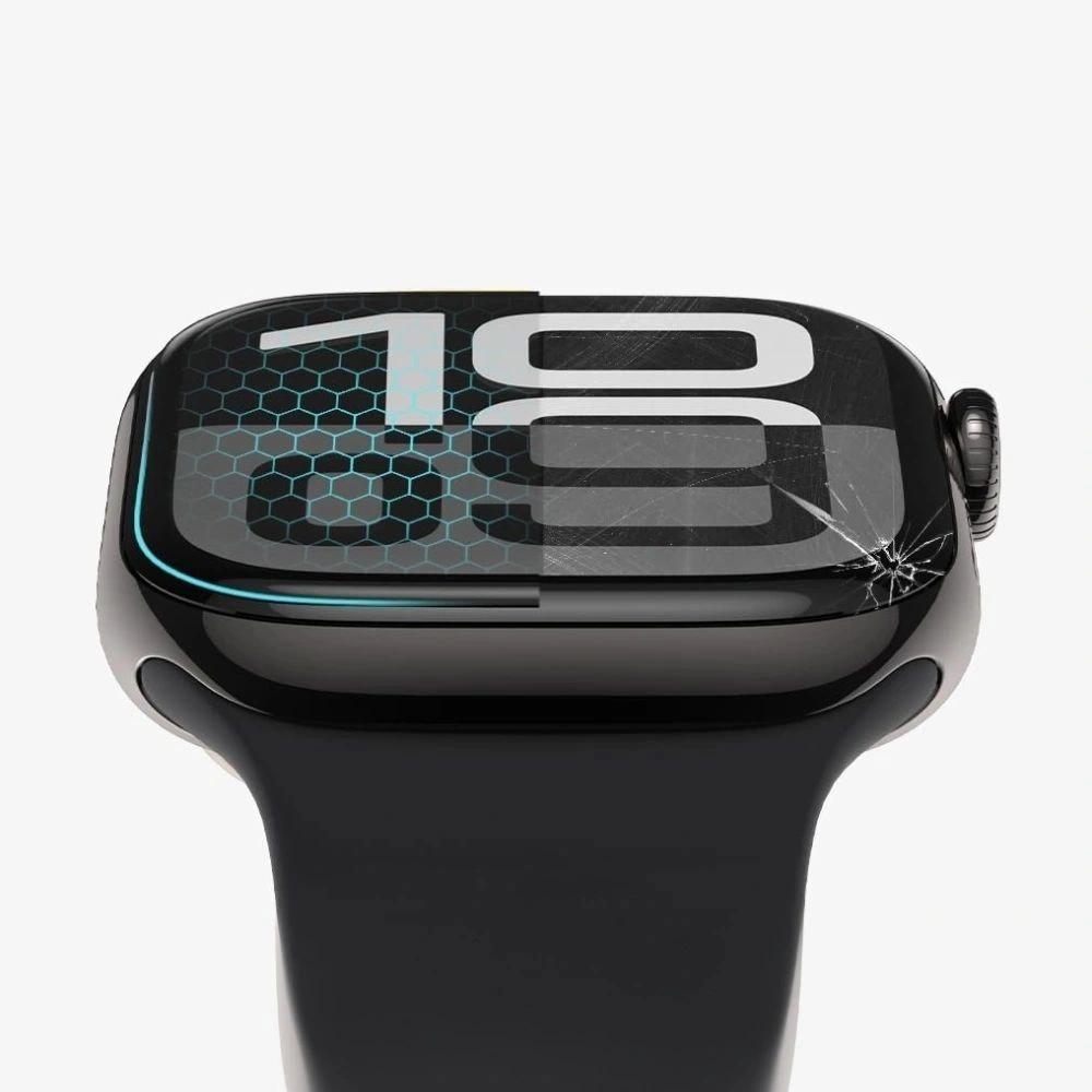 Szkło hartowane Tech-Protect Glass Fit+ 2-pack na Samsung Galaxy Watch Ultra 47 mm - przezroczyste