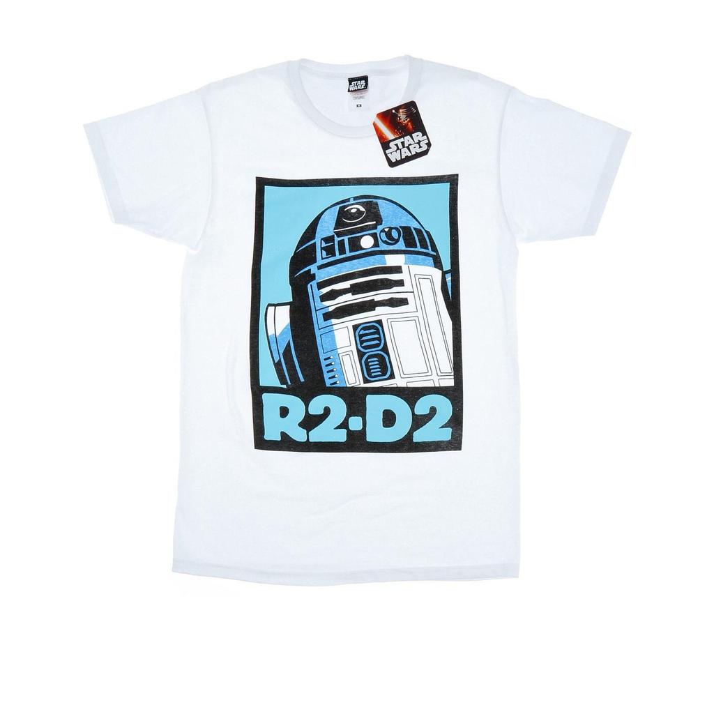 Star Wars Mens R2-D2 Poster T-Shirt