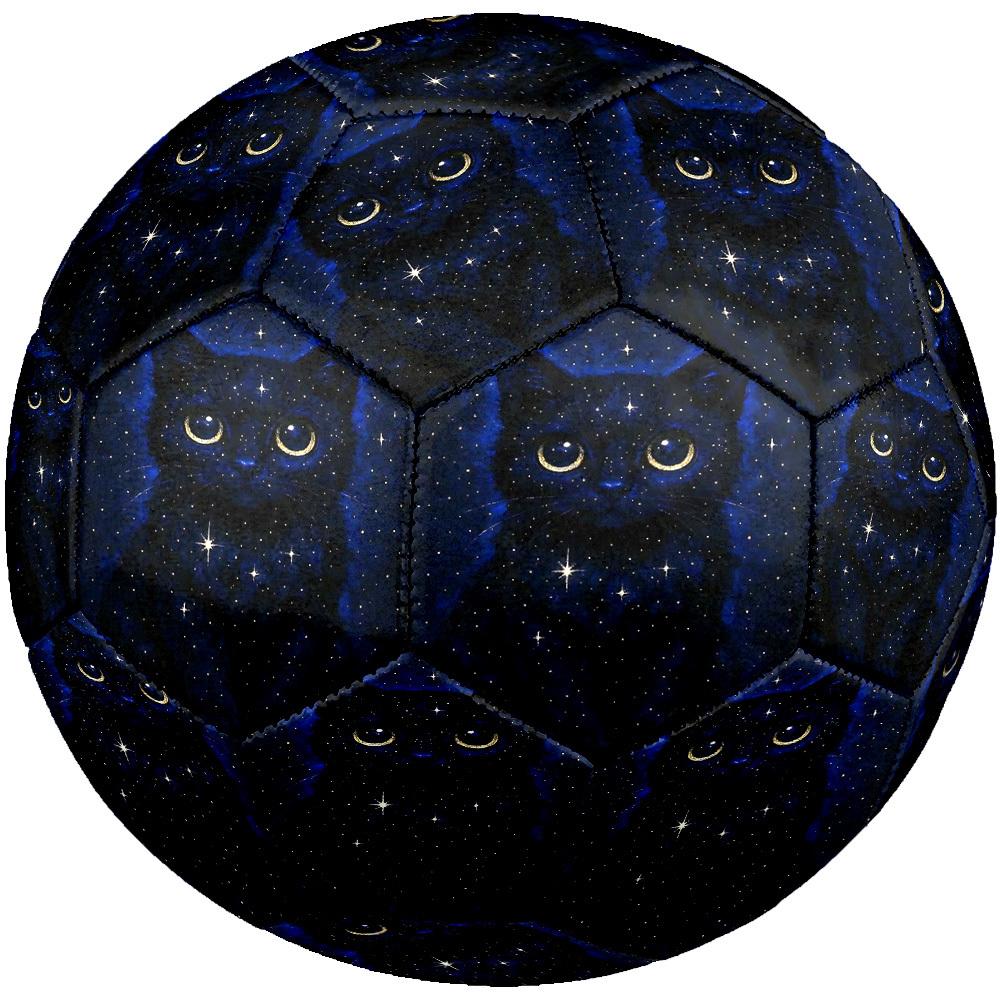 1pc Galactic Kitten Size 5 Soccer Ball Professional Match Training Football Indoor &Outdoor Sports Ball Lightweight Durable c6517