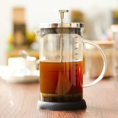 Стеклянный горшок для френч-пресса на 350/600 мл, термостойкая кофеварка, чашка с фильтром для чая