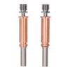 2 Pcs Bimetal Heatbreak Ti Alloy Copper Alloy Heat Resistant Strong Thermal Insulation 3D Printer