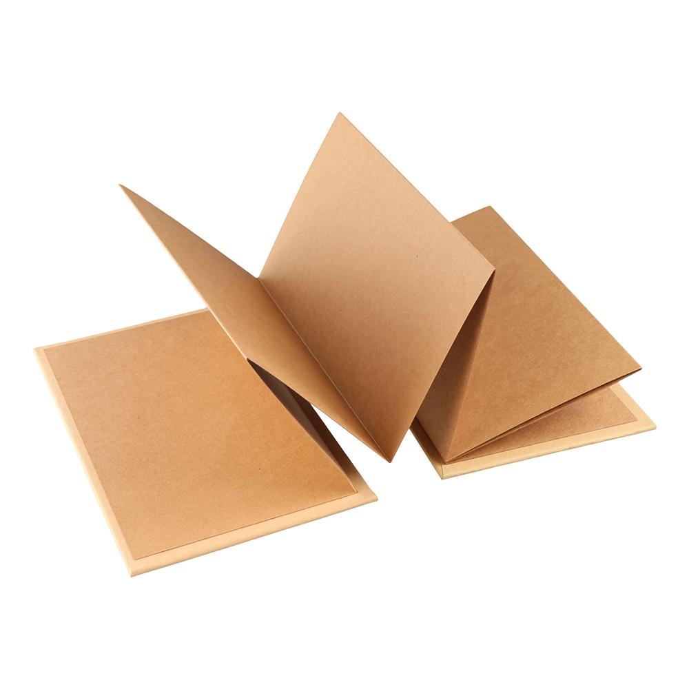 Kraft Paper Accordion Photo Album Gift Folding DIY Surprise Gift Surprised Photo Book Scrapbook