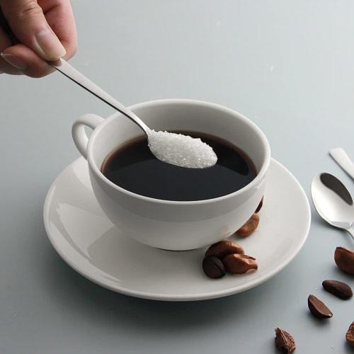 AOOSY 13cm Coffee Spoon, 3 Demitasse Spoons, Approximately 1mm Thick Stainless Steel, Comfortable To the Touch, Dessert Spoon, Teaspoon, Tea, Yogurt,