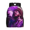 Рюкзак Post Malone с рисунком на всем лице Для студентов Спортивный Повседневный mochila Большая вместимость Сумка для ноутбука Сезон «Снова в школу»