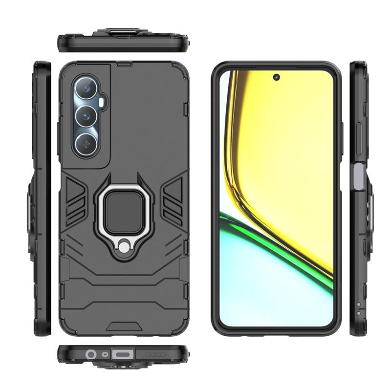 Для Oppo Realme C65 4g чехол противоударный подставка магнит бронированный телефон чехлы для RealmeC65 Realmi C65 C 65 65C 4G 2024 задняя крышка
