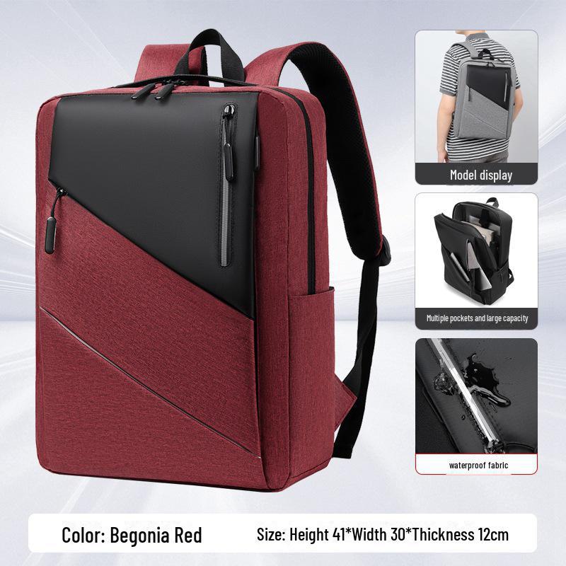 Мужской водонепроницаемый деловой и дорожный рюкзак высокого класса с большой вместимостью