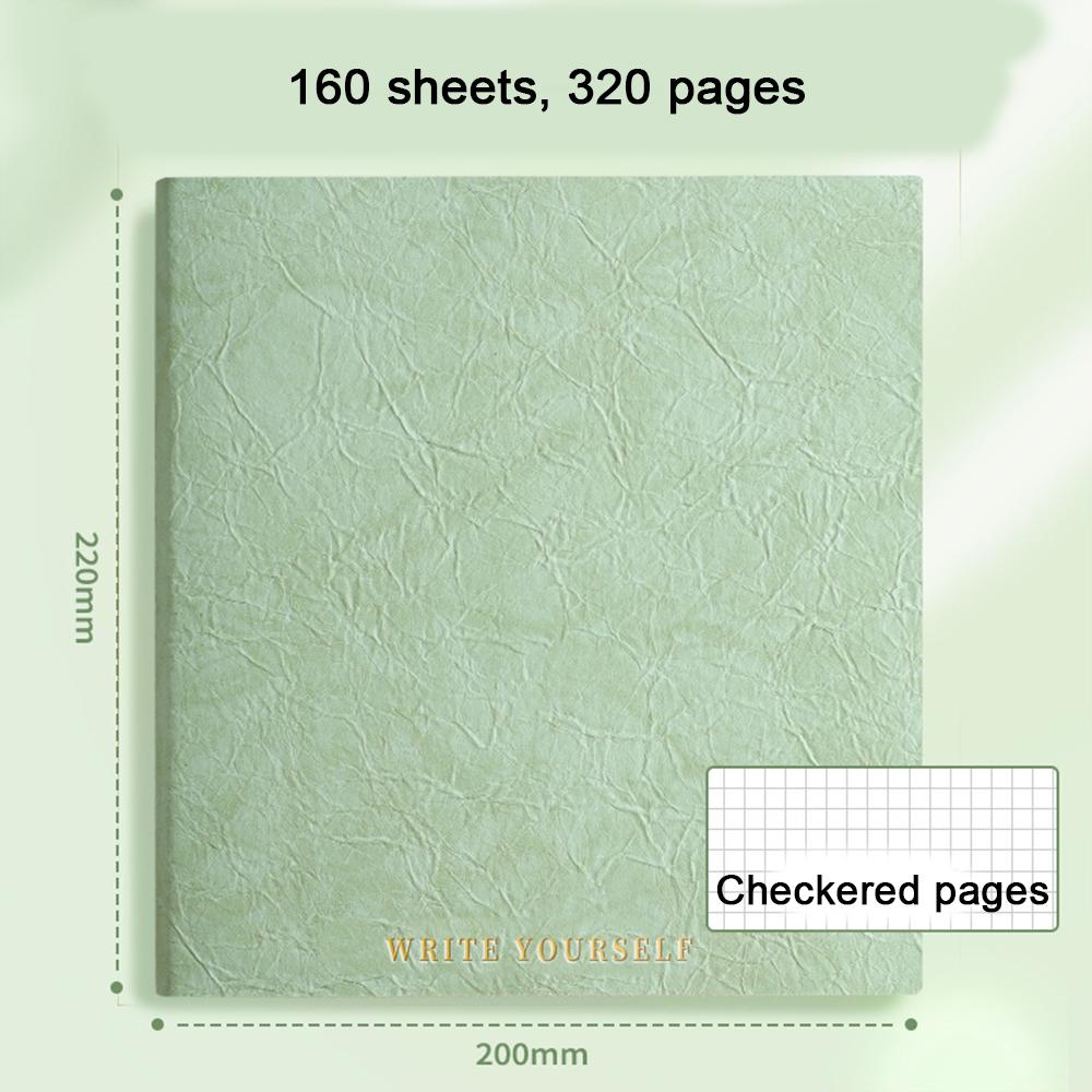 (Logo Can Be Engraved) Thick Square Sketchbook, Grid/blank Inner Pages, Student Notebook, Thickened Notepad, Drawing Notebook