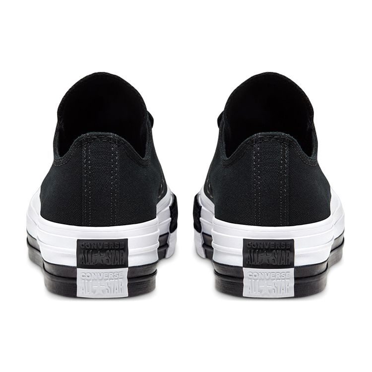 Converse Кеды Chuck Taylor All Star Retro с низким верхом из канваса Женские кроссовки Белые Черные 568657C