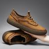 Fashion Summer Mens Leather Casual Shoes New Comfortable Breathable Sport Shoes Outdoor Designer Walking Sneakers for Men Business Shoes