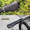 GORIX Bicycle Carbon Fiber Pattern Long and Short Pair x for Cross and Paired with Short Suitable for Cross and Mini Velo x Short Grips, (GX-BONC6