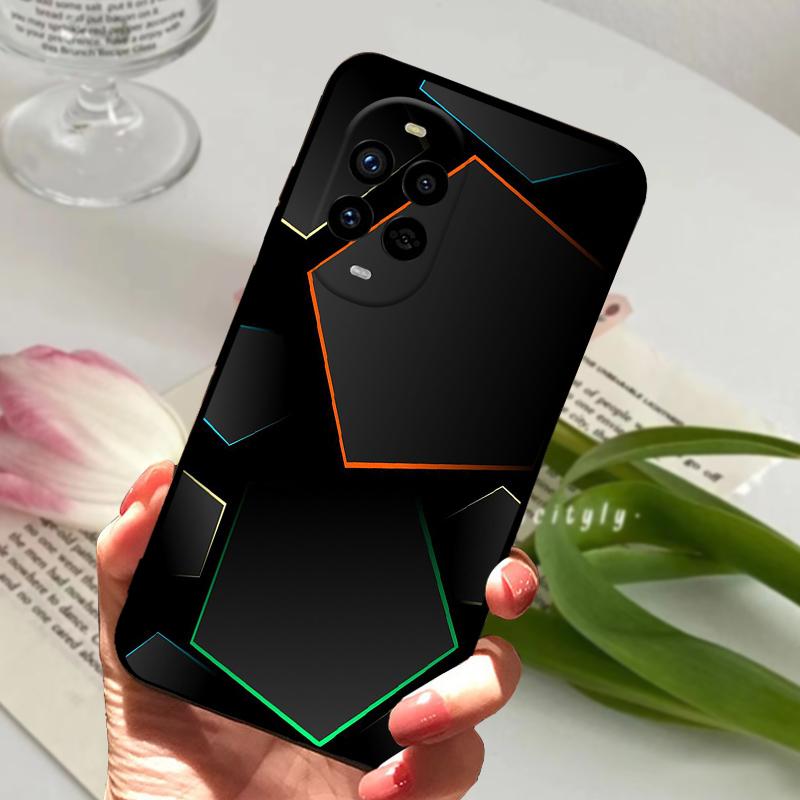 Чехол для телефона Huawei Nova 13 Pro MIS-AL00 Ударопрочный Силиконовый Матовый ТПУ Чехол для телефона Huawei nova 13 5G Coque BLK-AL80 Fundas