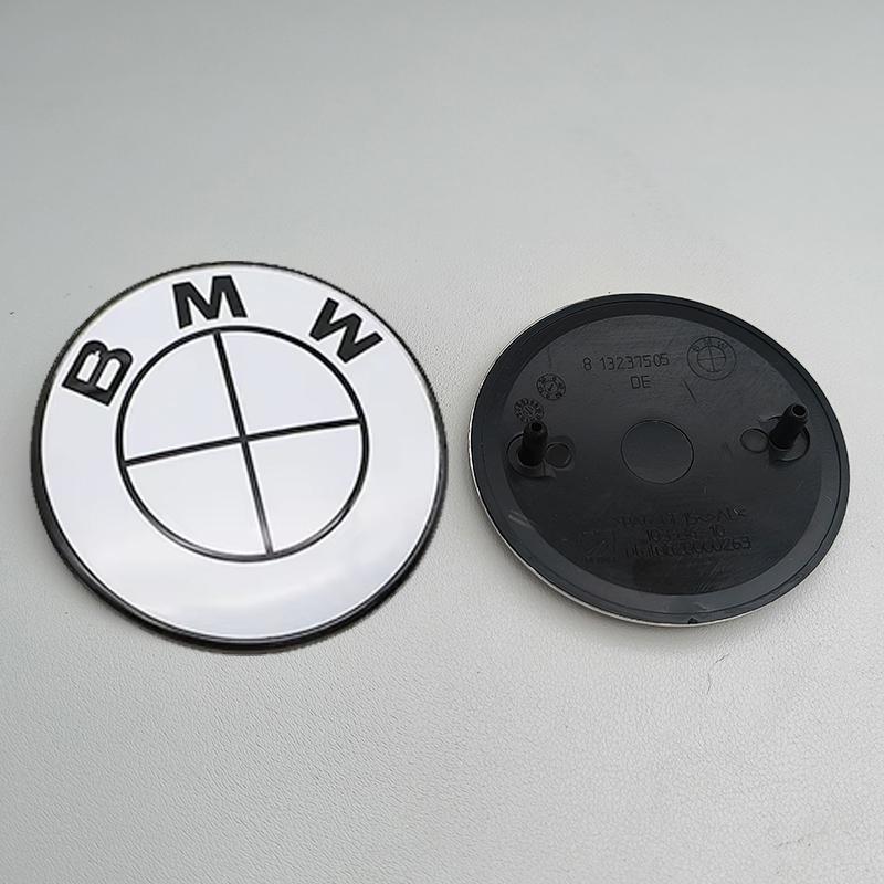 OSTB7 3d 82mm 74mm Car Front Hood Badge Bonnet Logo Rear Trunk Emblem For BMW E46 E39 E90 E36 E60 E30 E87 M2 M3 M4 M5 50th Anniversary