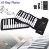 61 Keys Portable Roll Up Flexible Silicone Piano USB Electronic MIDI Keyboard Organ
