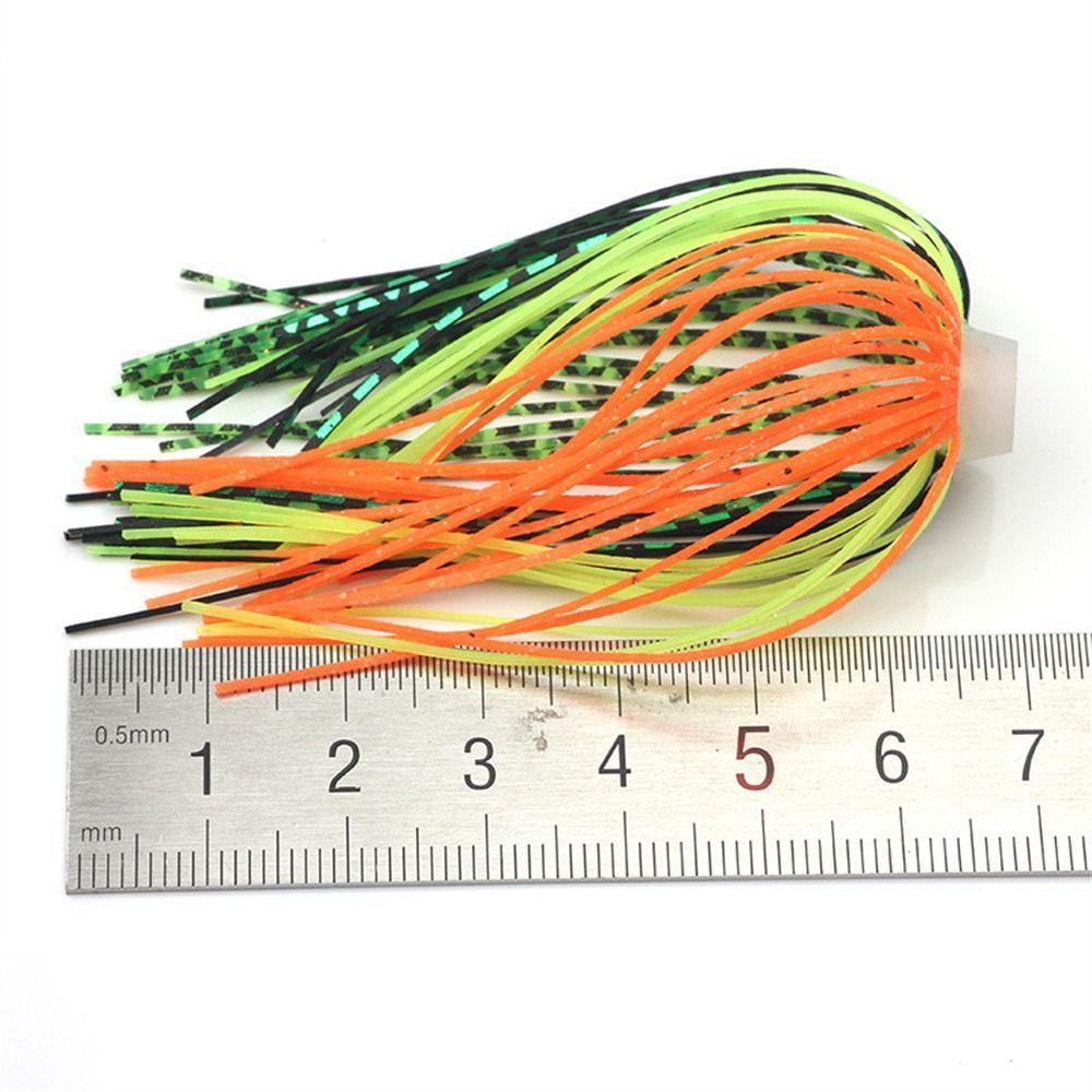 88 Strands Silicone Skirts Bass Jigs Buzzbaits Spinner DIY Umbrella Sensation Skirts Buzz Bait