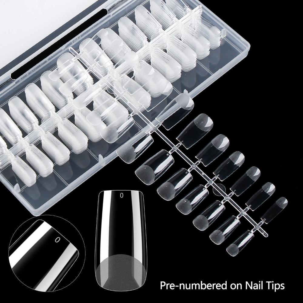 Shape Soft Gel Full Cover Nail Tips Gel Nail Tips Soft Gel Nail Extension