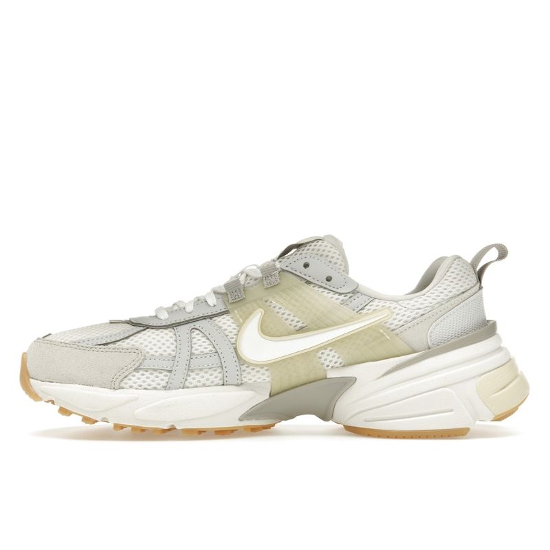Nike V2K Run Phantom Light Khaki Women Sneakers Cream College-Grey White HV4314-030