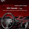 Игровой руль Lai Shida 8PXN VD4 с базой Direct Drive 4 Нм и магнитными педалями Hall, гоночный симулятор.