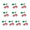 Yousheng 10 шт., стразы для дизайна ногтей Cherry Beauty, сверкающие Ins, стильные трехмерные украшения из сплава для ногтей, ювелирные изделия