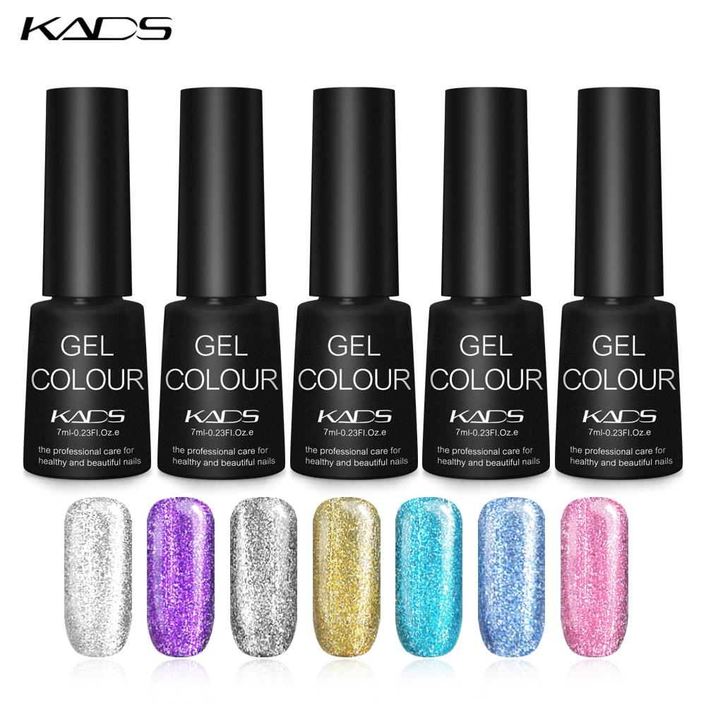 kads 7 мл платиновый гель-лак для ногтей супер блестящий эффект гель для ногтей идеальный замачиваемый УФ- и светодиодный цветной гель-лак для ногтей с фольгой хром