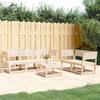 VidaXL Garden Lounge Set 5 Pcs, Patio Seating, Furniture Set, Outdoor Backyard Terrace Furniture, Pine Wood 3216995